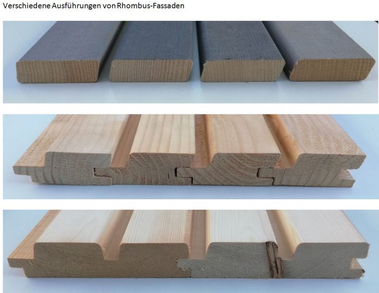 Rhombus-Profile – offen oder geschlossen? – Alpin Massivholz