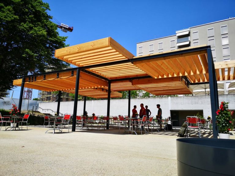 Pergola aus Douglasie – Alpin Massivholz